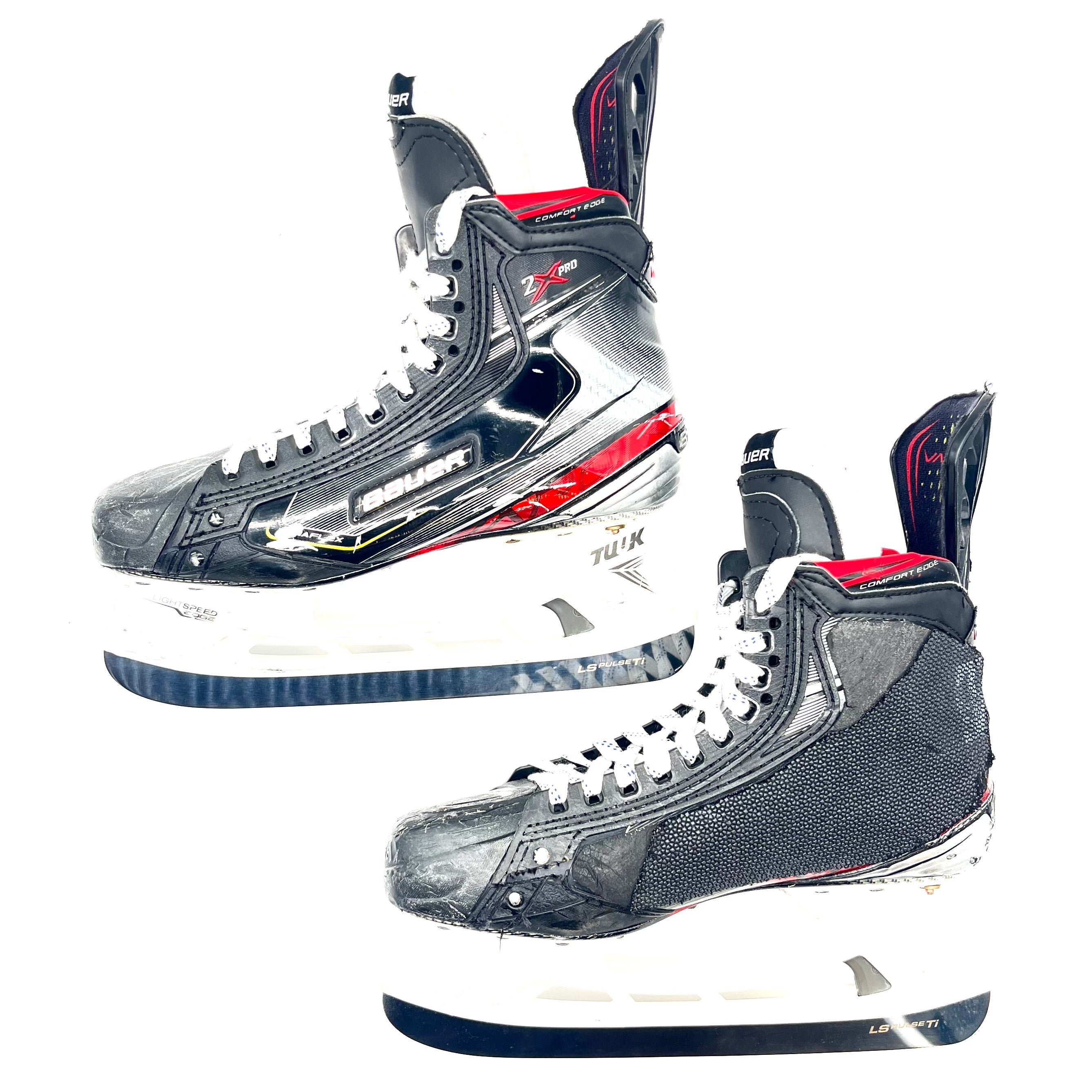 Bauer Vapor 2X Pro - Patins de hockey Pro Stock d'occasion - Taille 8.5D/8D